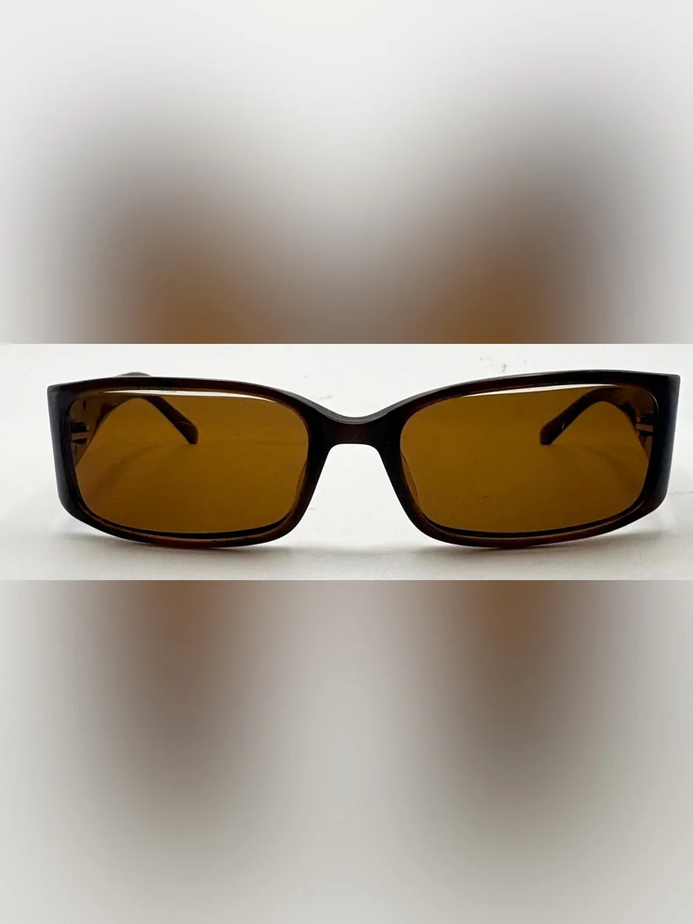 Guess GU6420 Brown Oval Sunglasses Frames Only